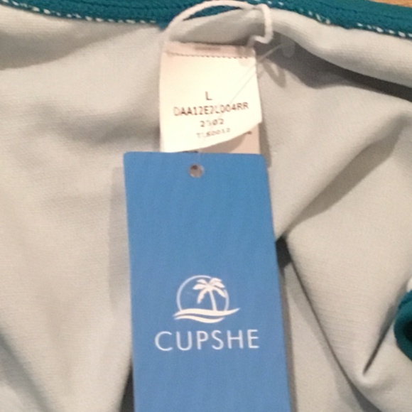 Women’s One Piece Deep V Neck Crisscross Back Self Tie Bathing Suit - Picture 7 of 7